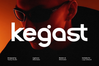 Introducing Kegast: a Font for Creative Typography