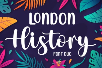 Creative Typography: London's History Through Duo Fonts